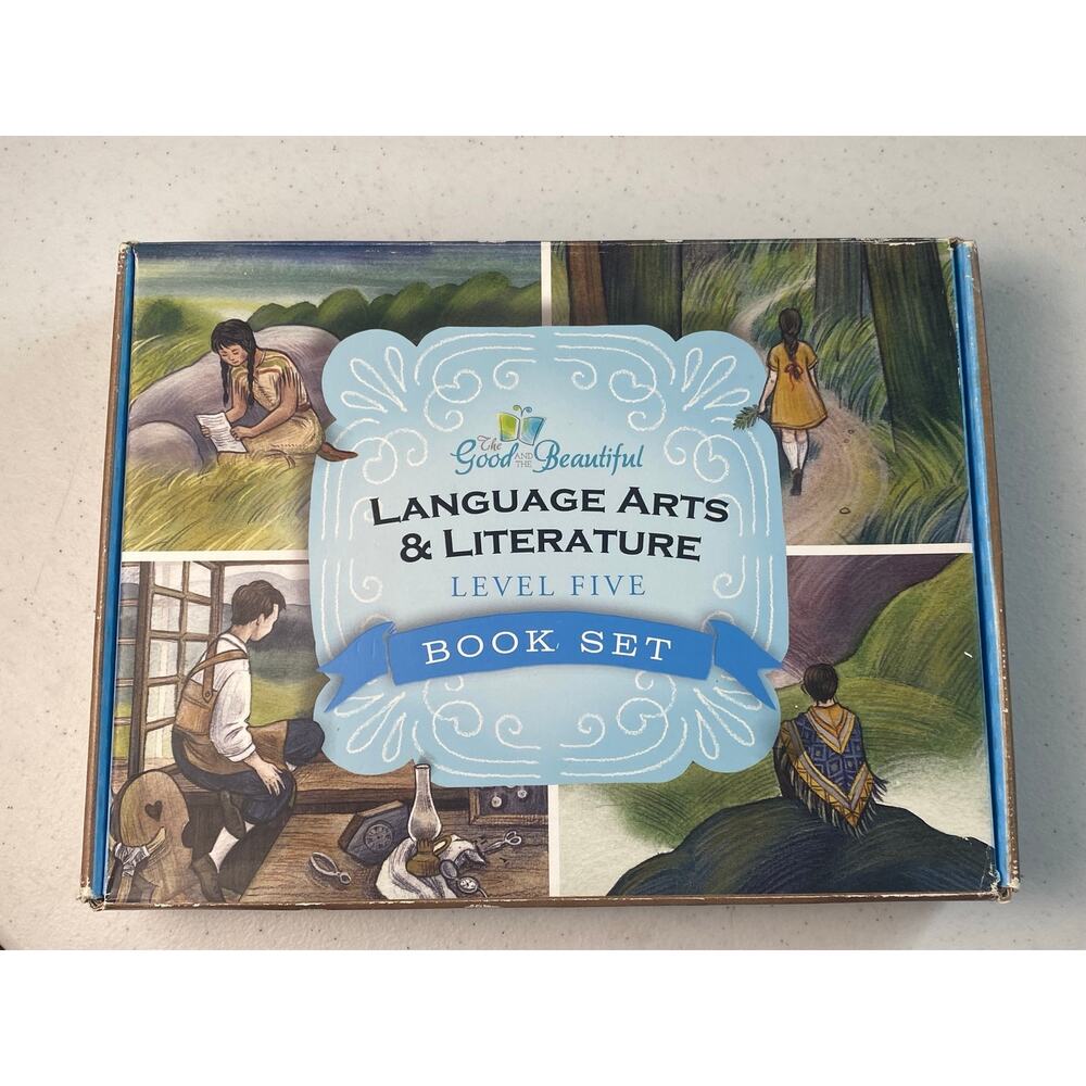 The Good and the Beautiful Language Arts Level 5 Paperback Readers with Box